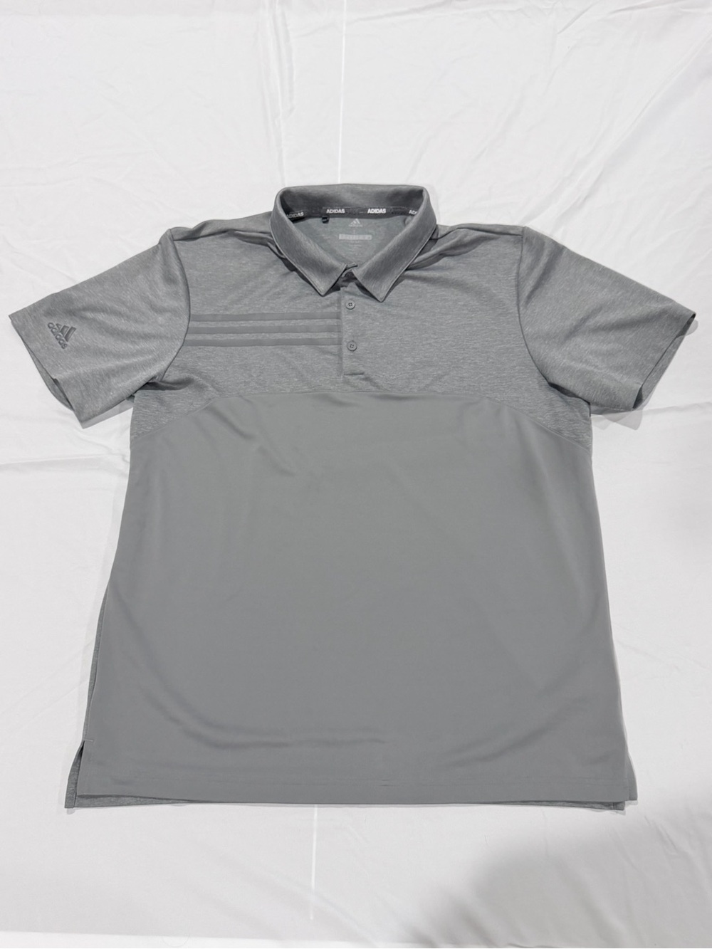 Adidas Men’s Golf Polo Shirt, L, Gray